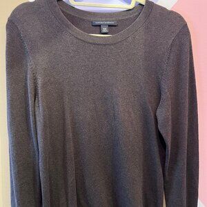 Banana Republic, soft, brown sweater with 3/4 sleeves